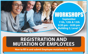 Workshop: Employee Registration & Mutation form 